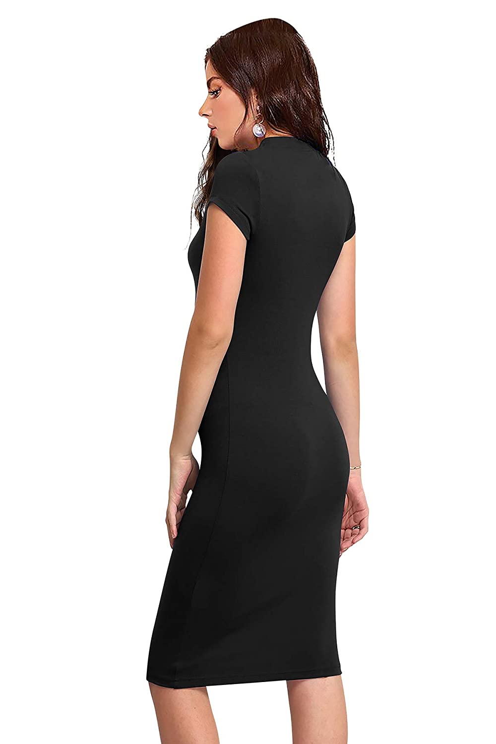Robe longue au genou
