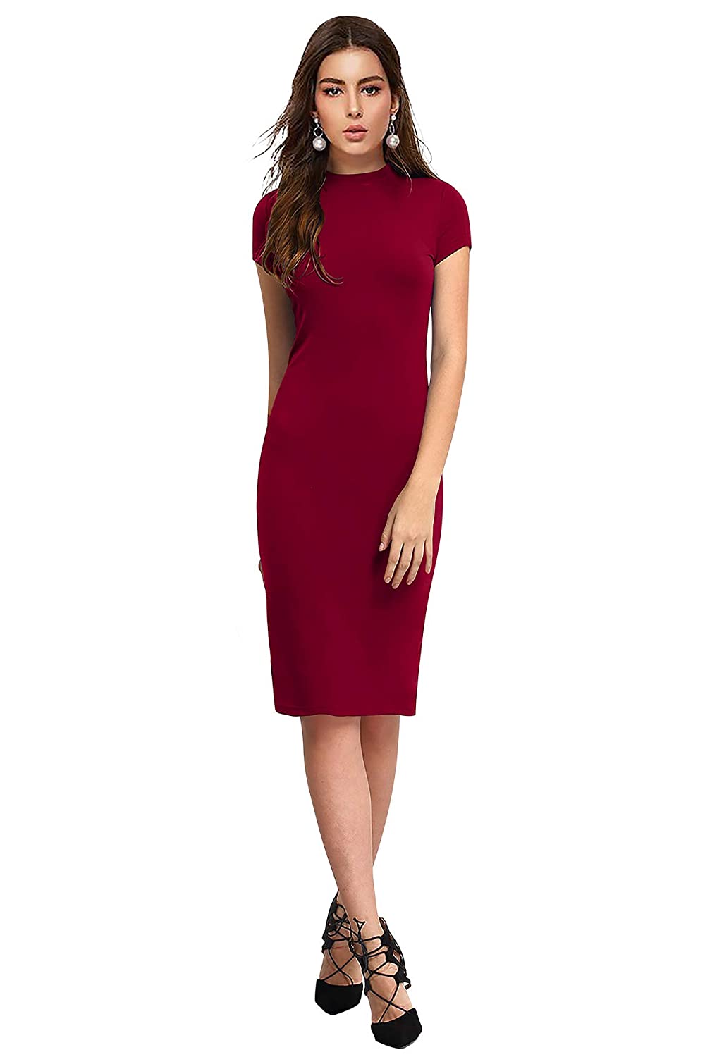 Robe longue au genou