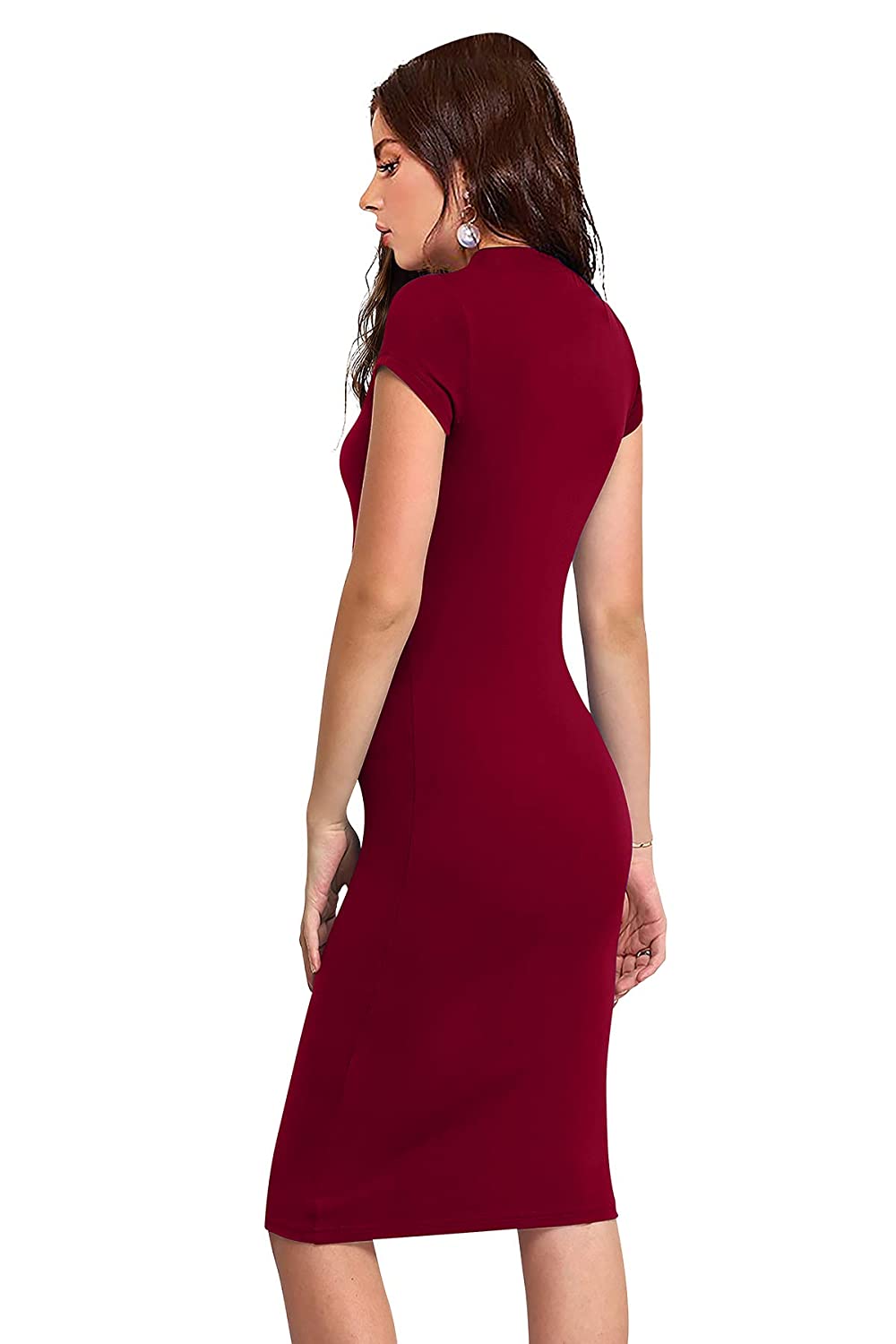 Robe longue au genou