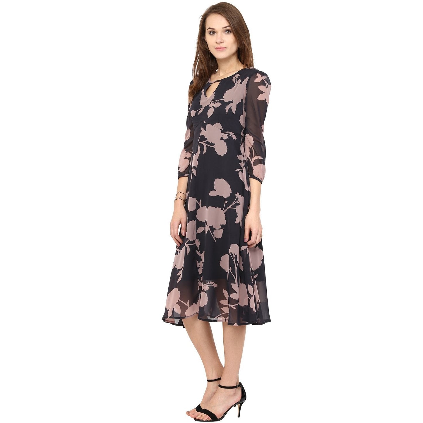 Robe longue au genou 2