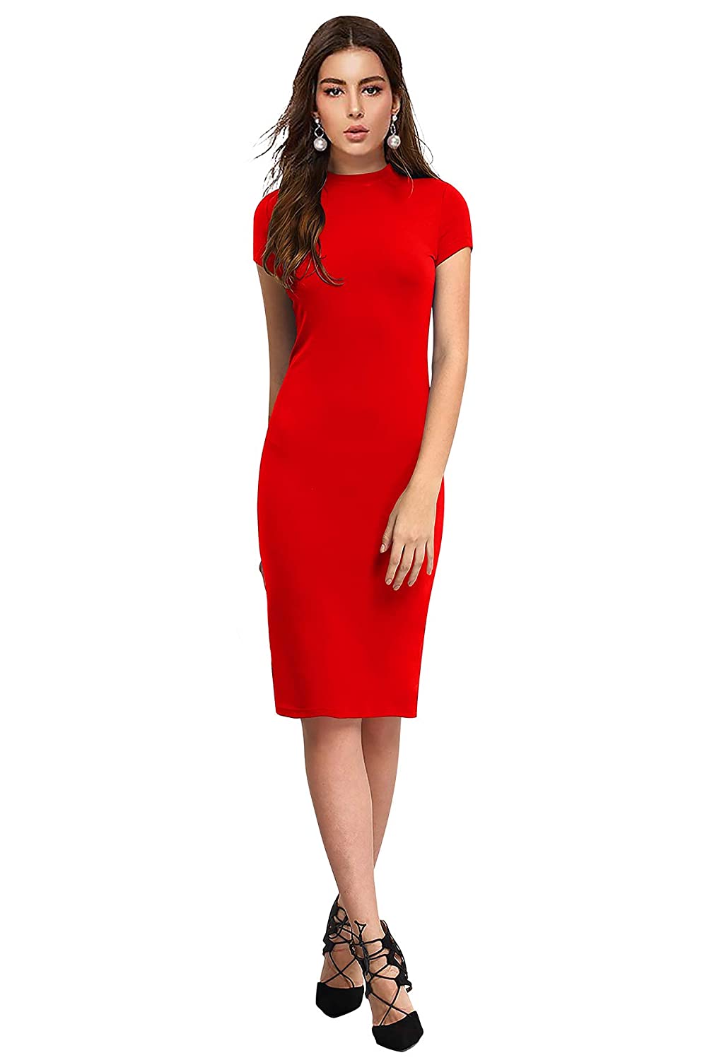 Robe longue au genou