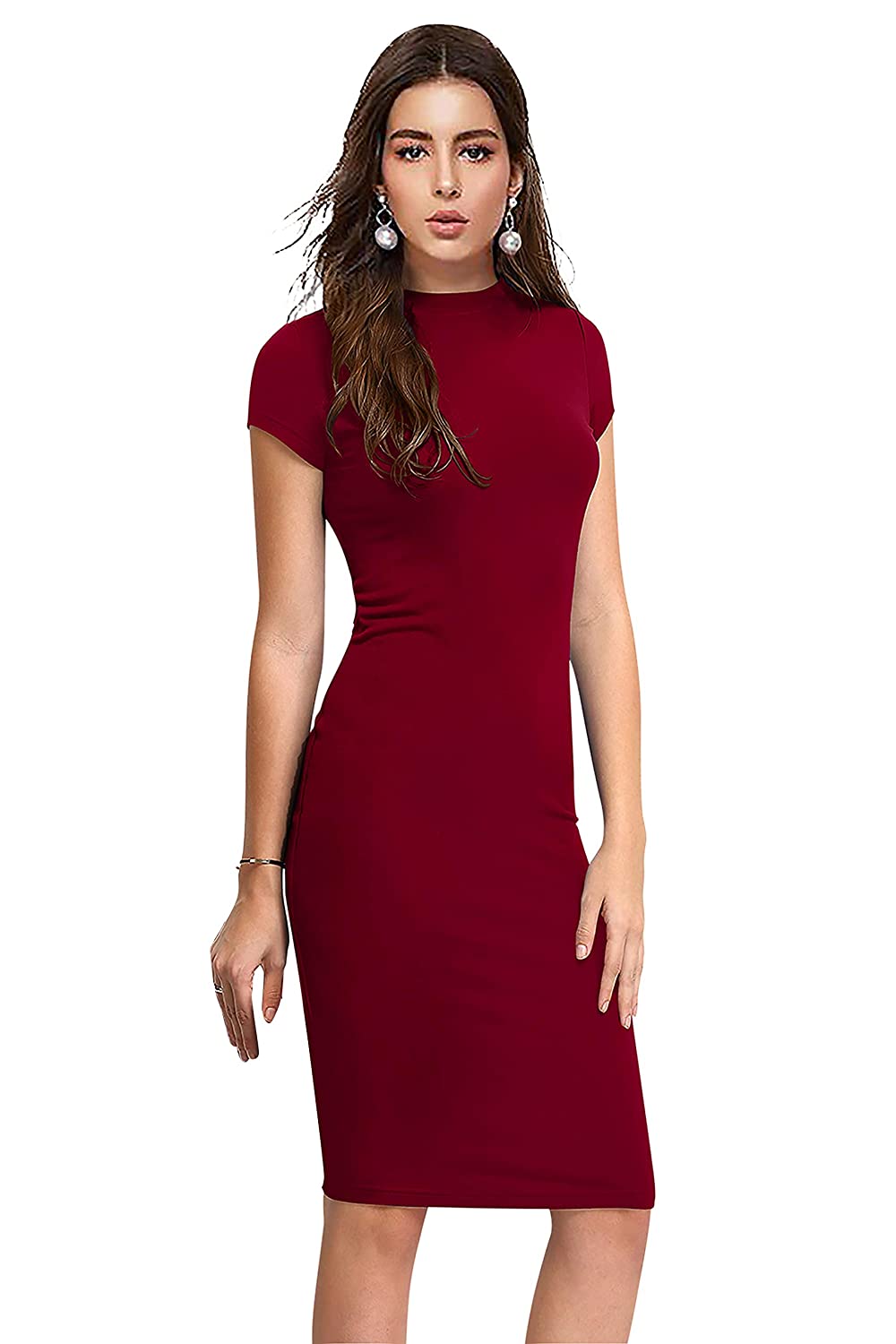 Robe longue au genou