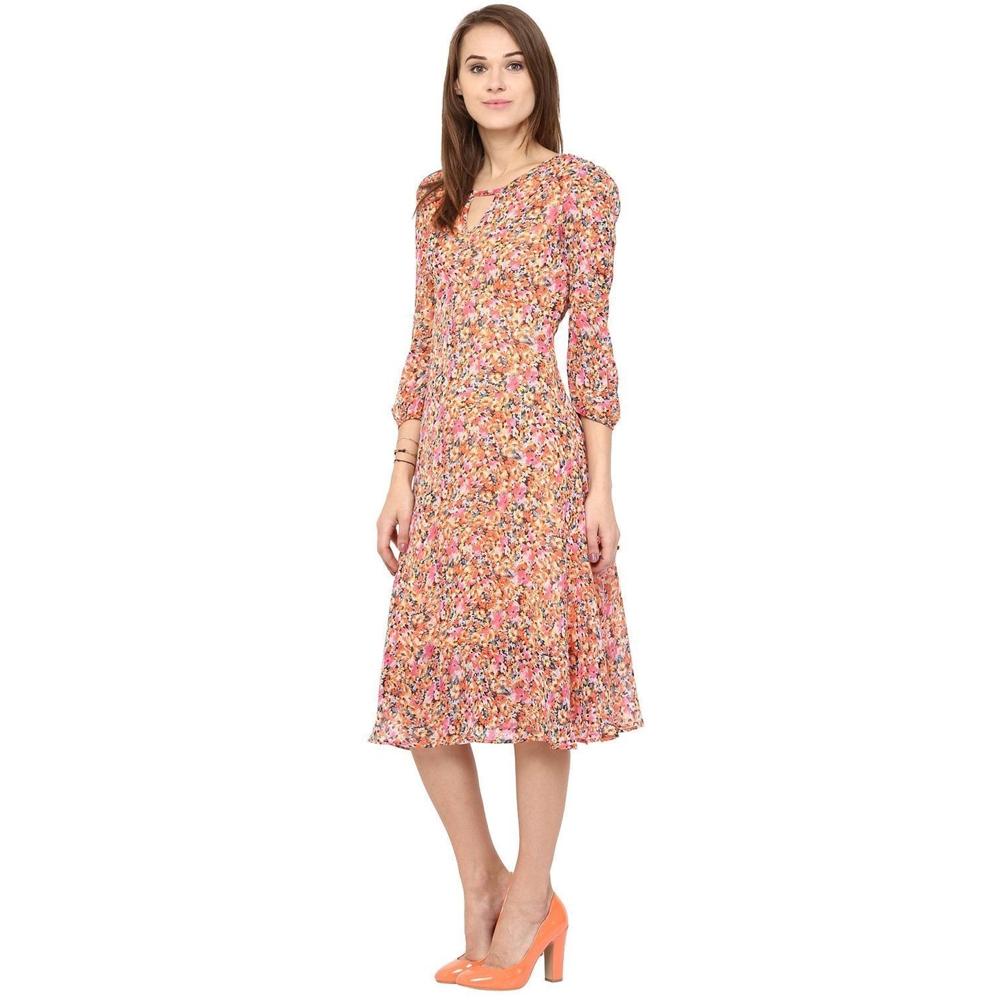 Robe longue au genou 2