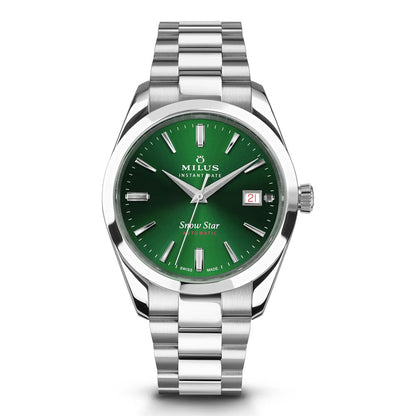 Round Green Watches
