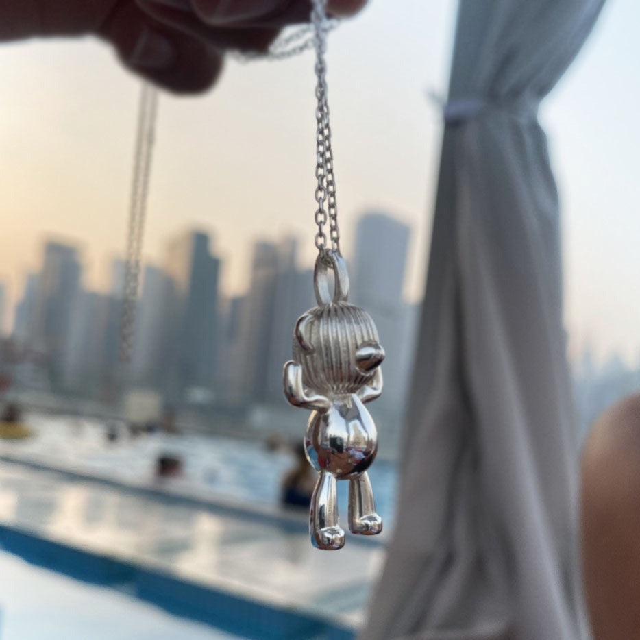 00 - Gold Pendant (24k Sterling Silver)