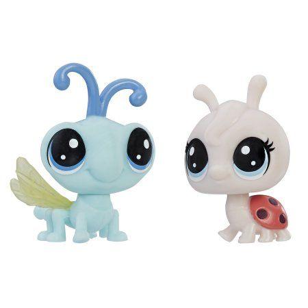 Littlest Pet Shop Lynette Ladyfly e Cy Flydragon