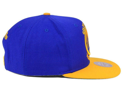 Casquette Snapback avec logo NBA XL des Golden State Warriors Mitchell &amp; Ness