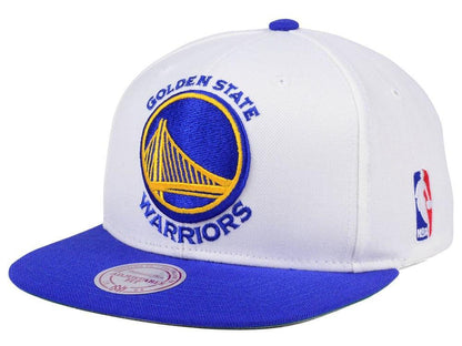 Casquette Snapback avec logo NBA XL des Golden State Warriors Mitchell &amp; Ness